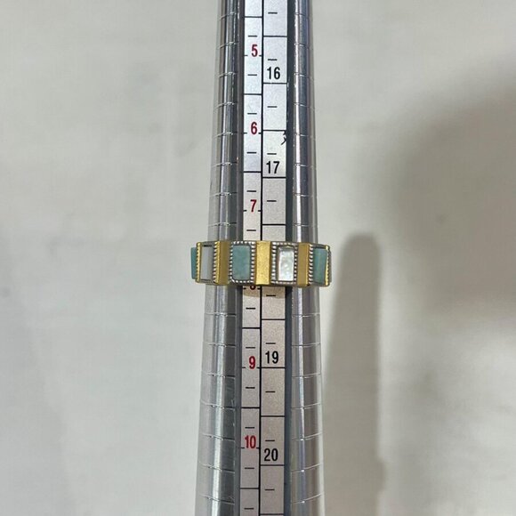 Frieda Rothman Celestial Mother of Pearl Ring - Picture 6 of 6